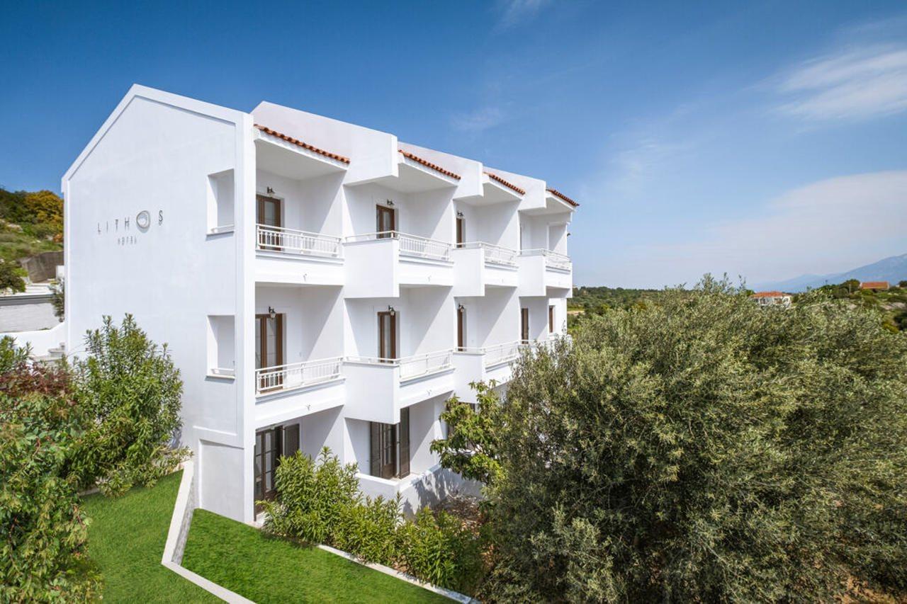Kasteli Hotel Питагорион Экстерьер фото