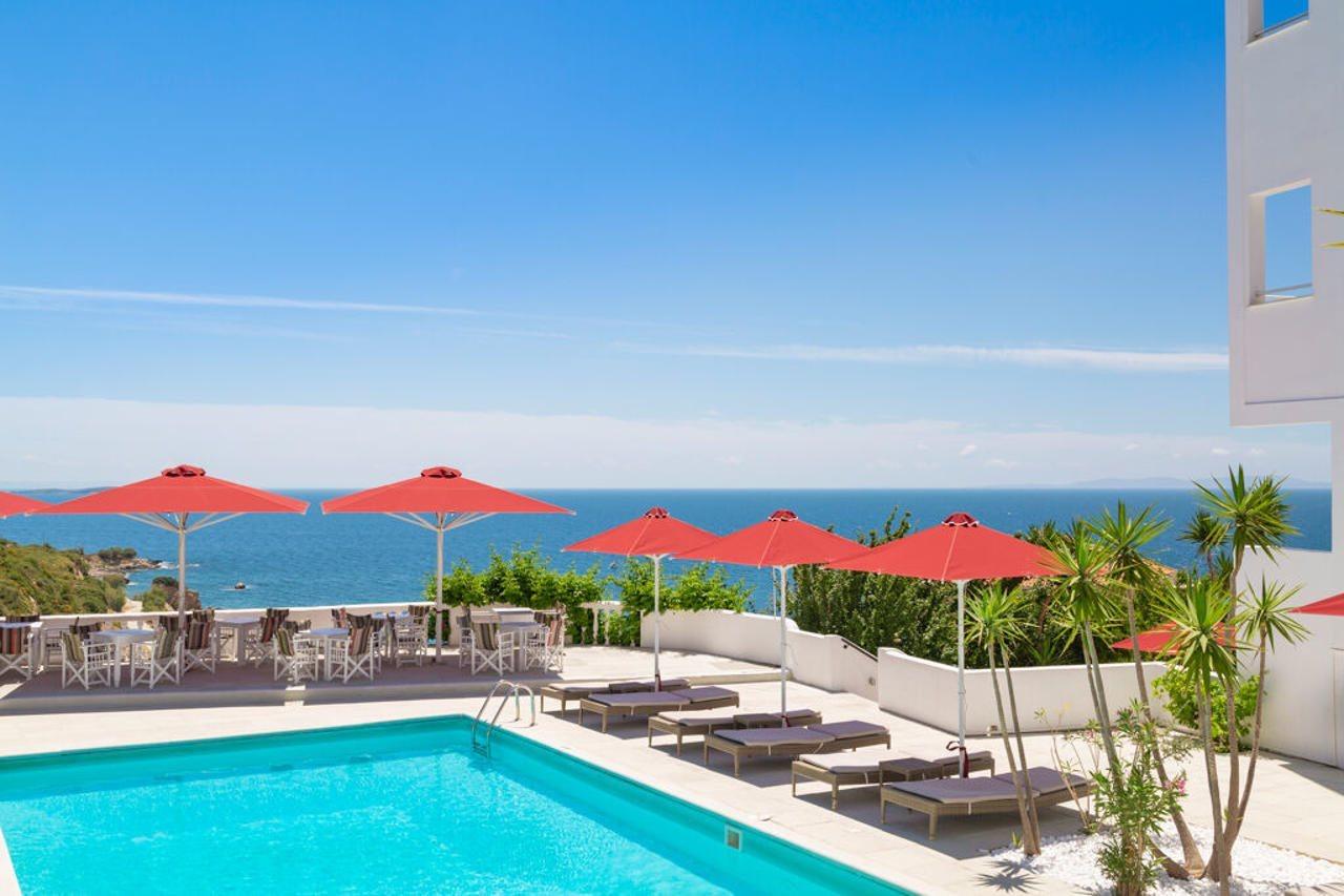 Kasteli Hotel Питагорион Экстерьер фото